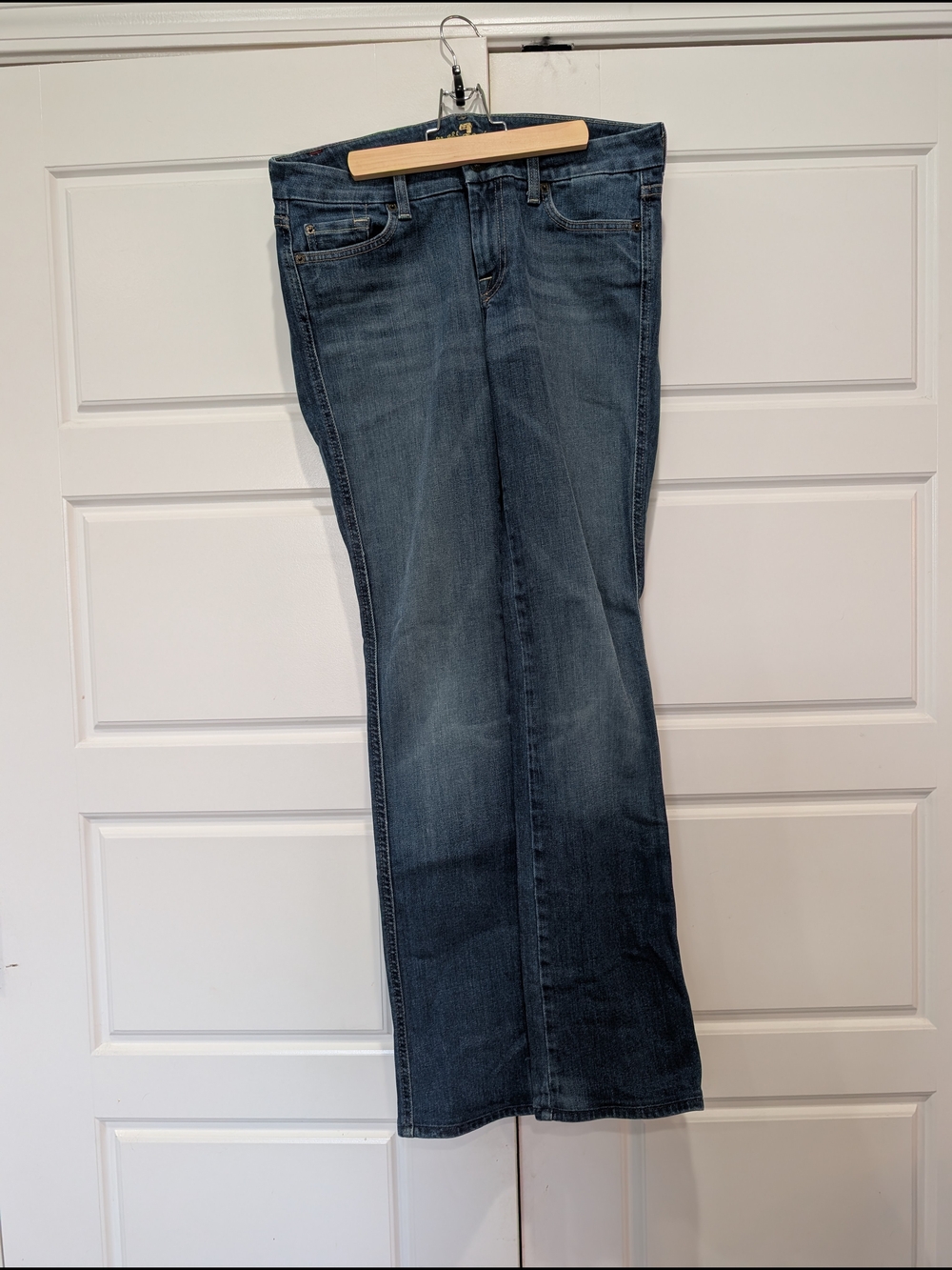 7 For All Mankind "Kate" Bootcut Jeans Size 29 Medium Wash